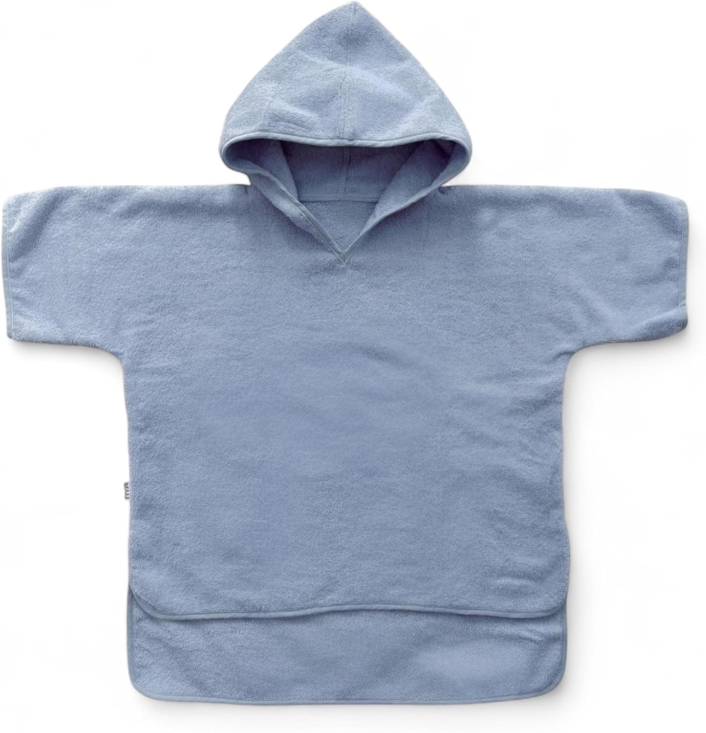 2-3T 100% 2-3T) Hooded Poncho Towel - Organic Cotton, Absorbent & Lightweight for Toddler Boy & Girl, Bath, Pool