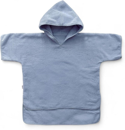 2-3T 100% 2-3T) Hooded Poncho Towel - Organic Cotton, Absorbent & Lightweight for Toddler Boy & Girl, Bath, Pool
