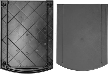 Handy Sliding Coffee Maker Tray with Smooth Rolling Wheels for Toaster & Coffee Maker