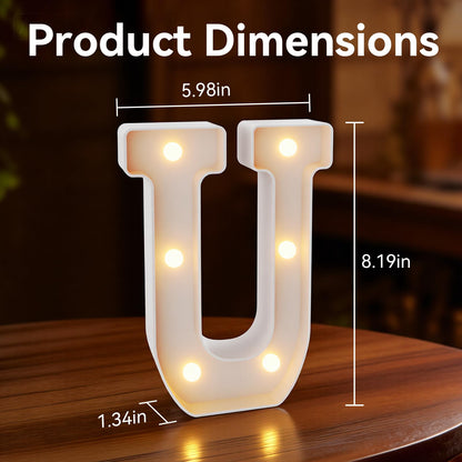 2026 Graduation Decorations PROUD OF U Light Up Letters, Proud of You Marquee Letters for High School College Congratulation Graduation Party Decor, Led Letter Sign for Class of 2026 Grad Party