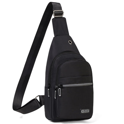 Cross Body Bag Sling Backpack Fanny Pack Small Crossbody Bags for Women Trendy - Black