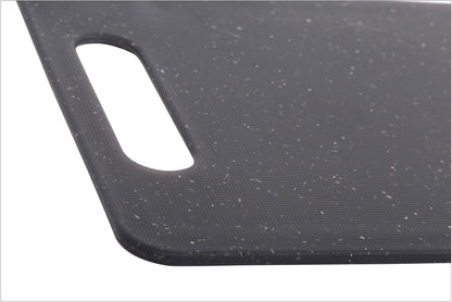 Luciano Housewares High Density Polypropylene Cutting Board, 11.75 x 7.87 inches, Grey (80576)
