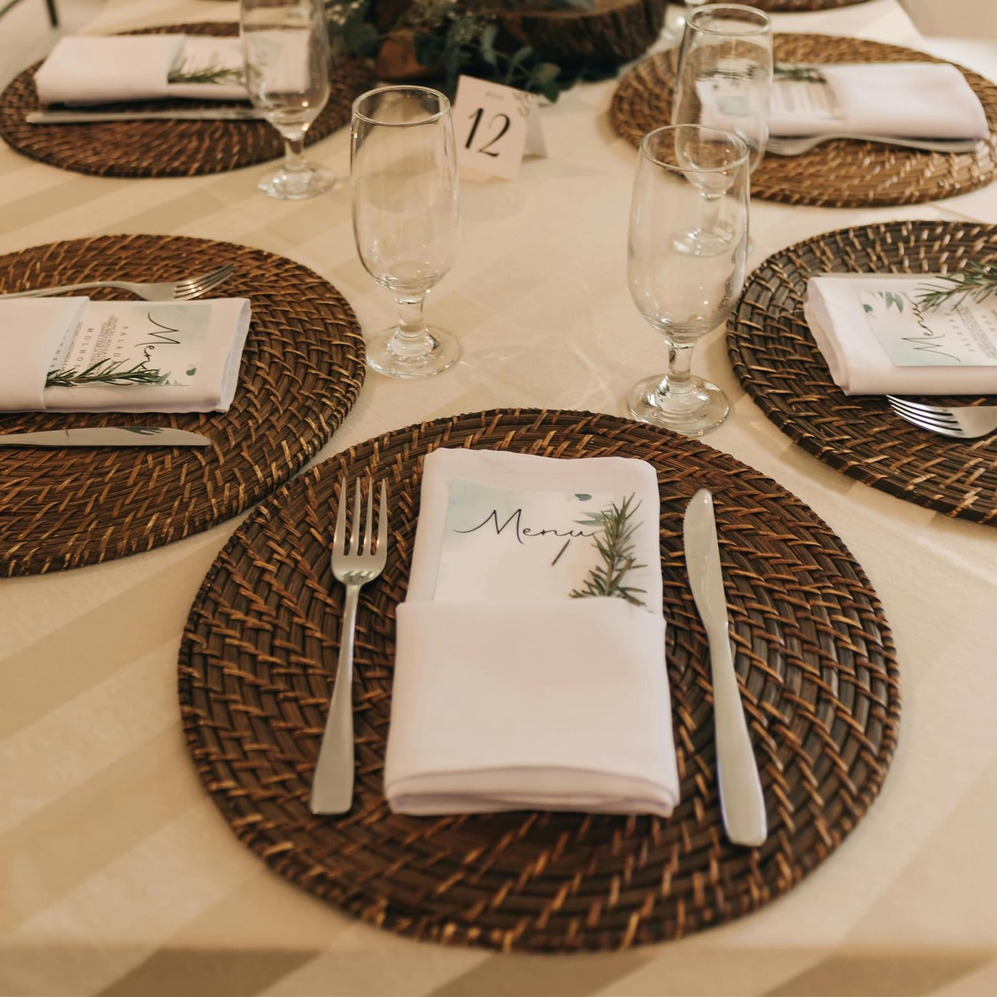 24 Pcs Stainless Steel Silverware Dinner Fork and Knife Set Flatware Forks Silver Tableware Cutlery Set Bulk for Kitchen Restaurant Home (8.1X 1 Inch, 8 X 0.8 Inch)
