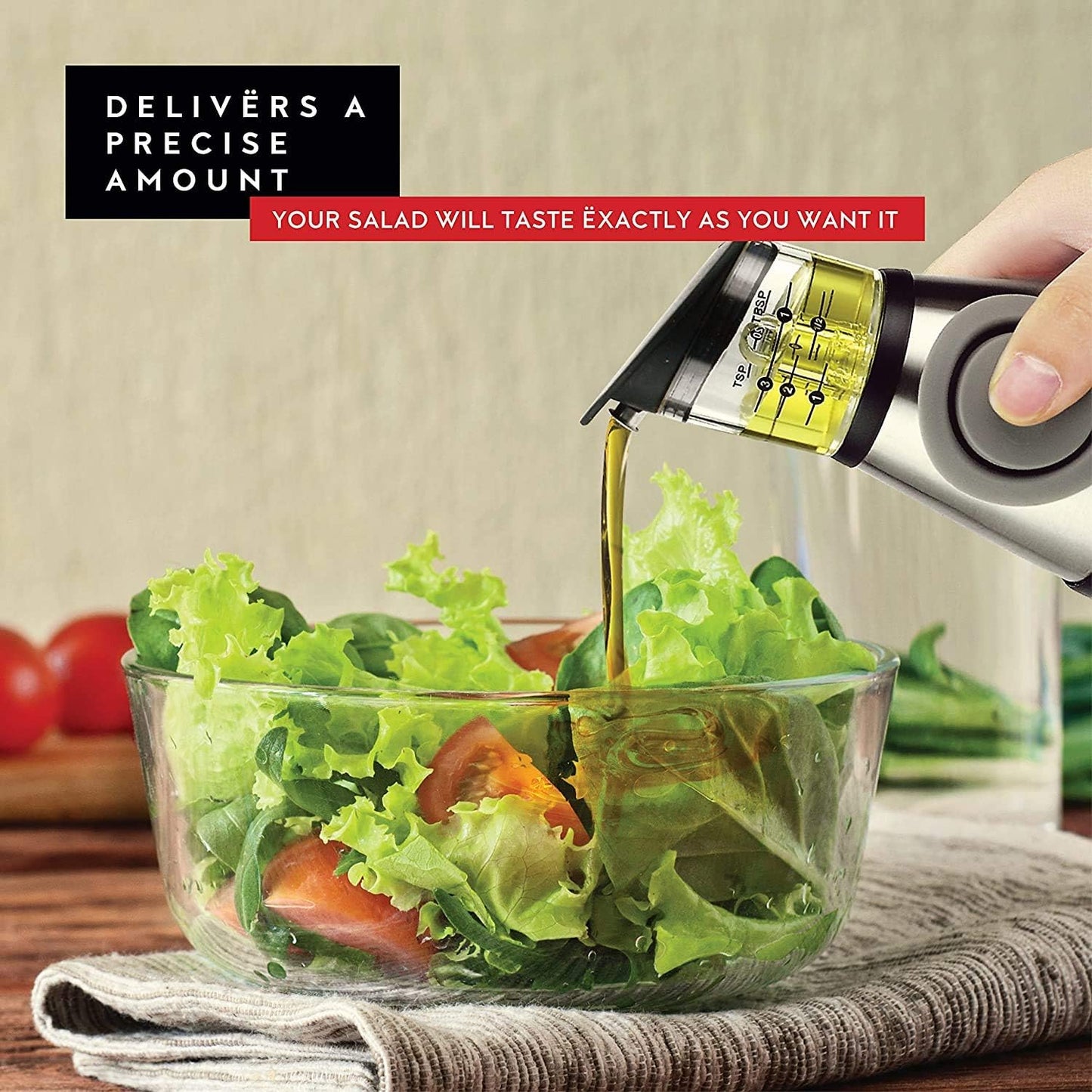 17 Oz. 6 Oz. Set DWLLZA KITCHEN Olive Oil Dispenser Bottle For Kitchen & Sprayer For Cooking - Glass Cooking Oil/Syrup