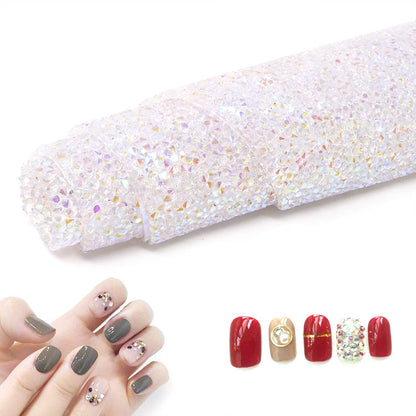 Honbay 1PCS Glitter Nail Art Table Mat Nail Art Hand Arm Rest Pad Shiny Manicure Nail Desk Pad for Nail Art Cushion Pillow