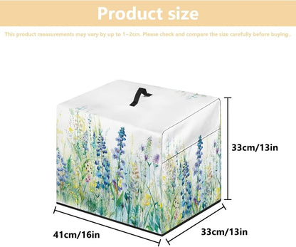 Kitchen Appliance Cover for Food Slicer, Dust-Proof Washable Electric Appliance Protective Cover with Side Pocket