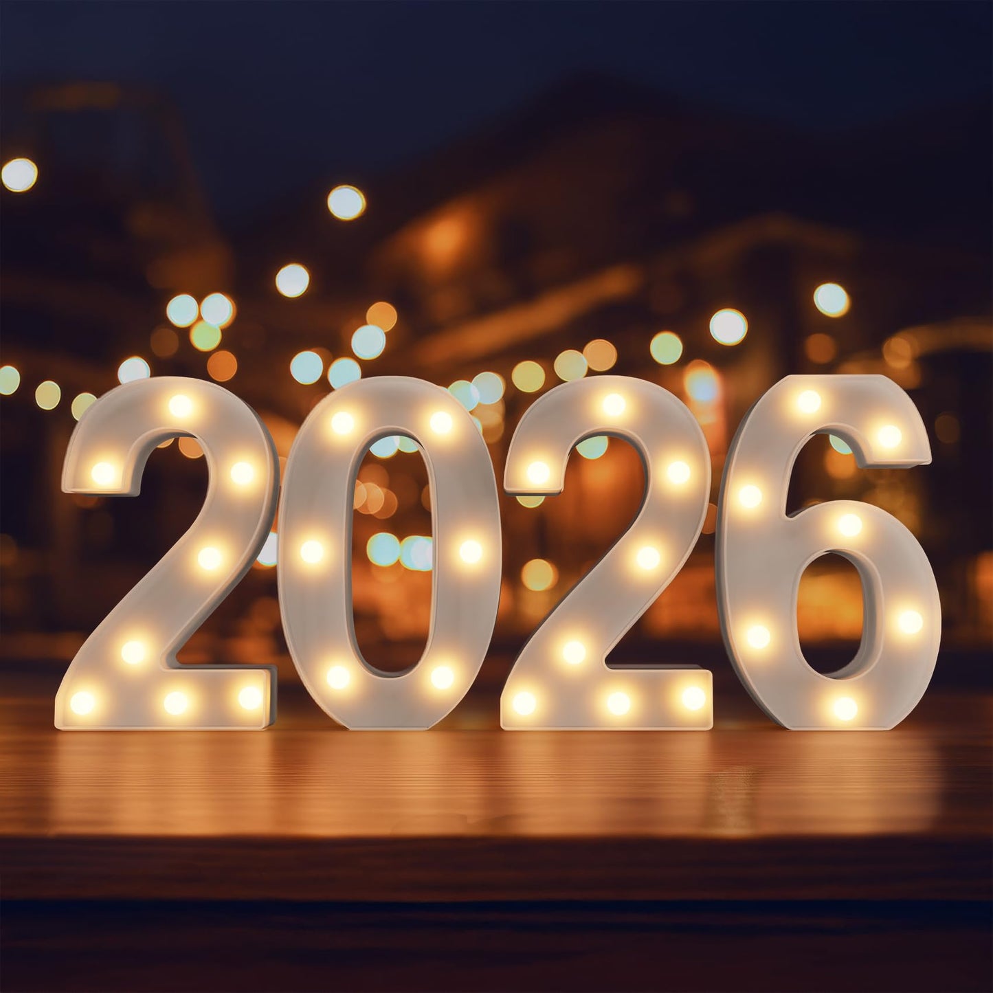 2026 LED Marquee Numbers, LED Marquee Letter Lights New Year Decor, Grad 2026 Sign Light up Letters for Graduation Decorations, Class of 2026 Light Up Numbers for High School College Graduation Party