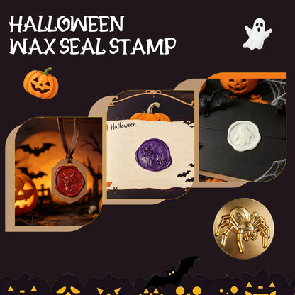 Mceal Wax Seal Stamp Head, 3D Embossed Relief for DIY Crafts, Wedding Invitations, Gift Wrapping, Halloween Collection (Thumbs Up)