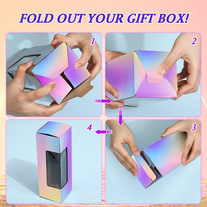 CTOSREE 50 Pcs Tumbler Shipping & Exhibition Boxes - Sublimation Gift Box for 12 Oz, 20 Oz, 30 oz Heat Press Sublimation Blanks Tumblers