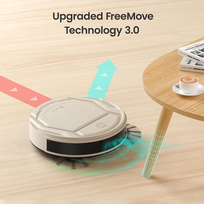 Lefant M210 Pro Robot Vacuum, Slim Quiet, 3 Adjustable Suction Levels, 6 Modes, Robot Vacuum Cleaner for Pet Hair, Hard Floors & Low Carpets, Self-Charging, WiFi/App/Alexa Control, Gray