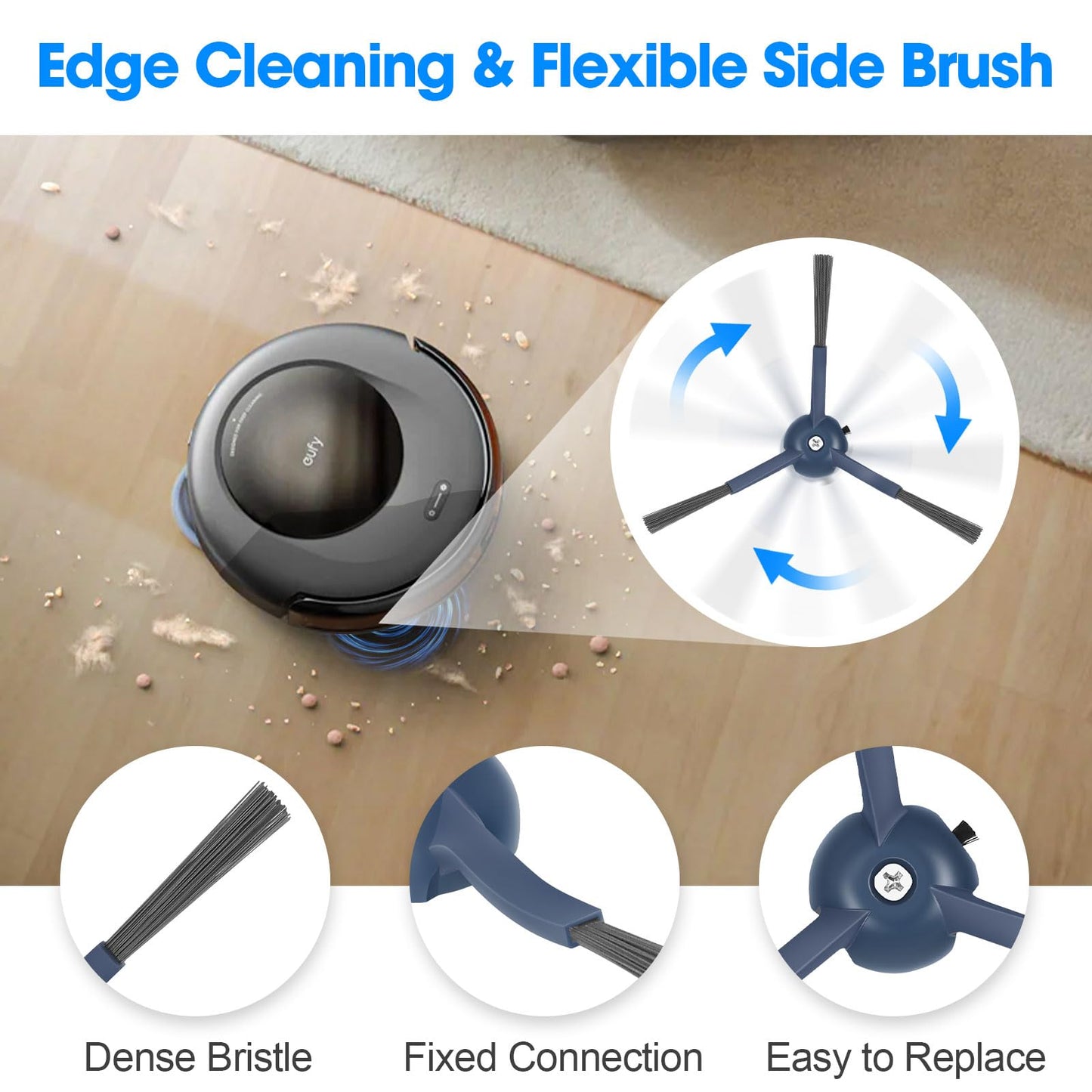 DrRobor Vacuum Replacement Parts for Eufy Omni C20
