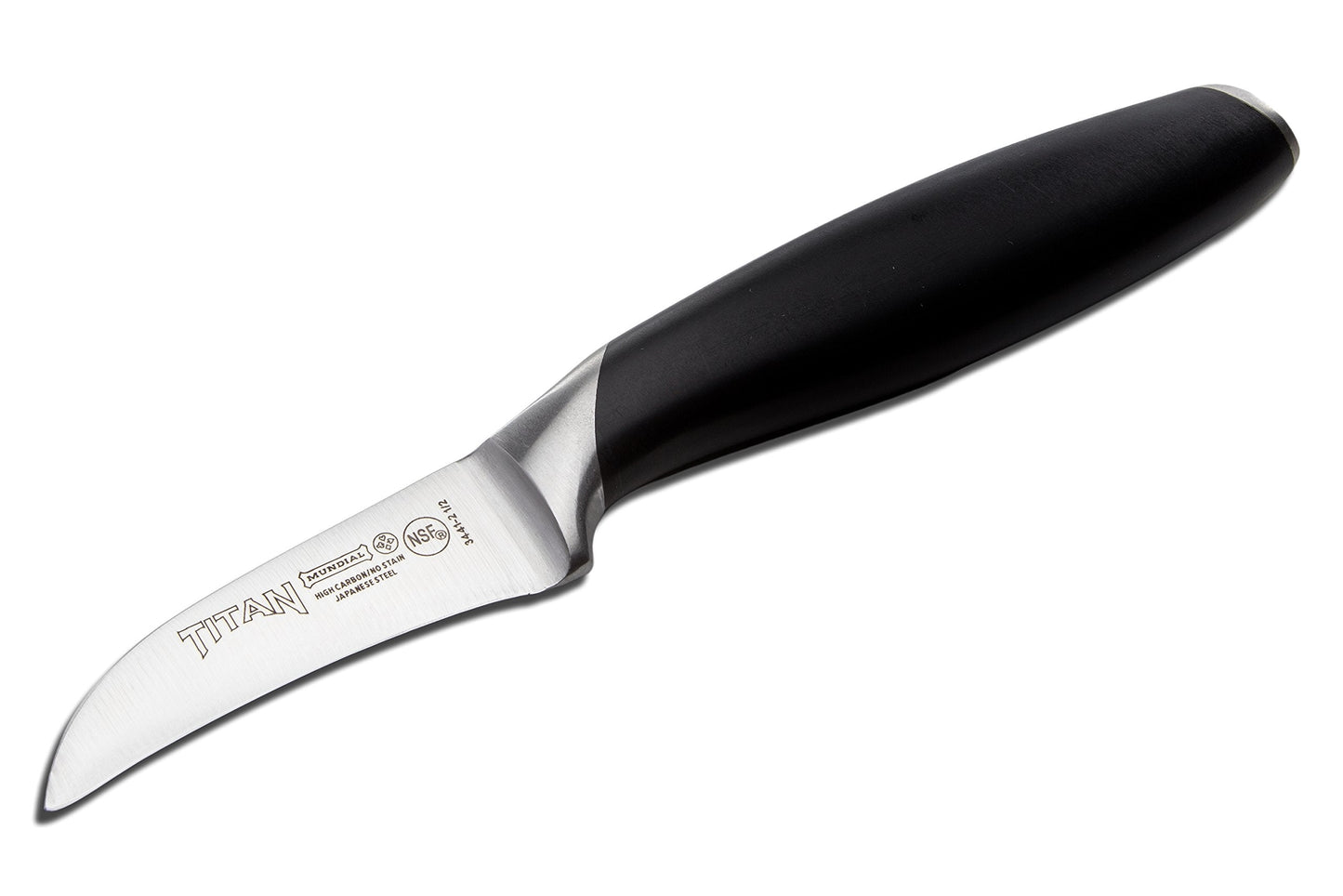 Mundial Titan Series 2.5-inch Peeling Knife - Precision Cutting with Ergonomic Black Handle