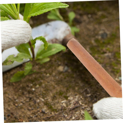 Wooden Handles Iron Spoon Cleaning Tools, Hoe Handle, Wooden Spade Handle, Shovel Replacement Handle for Garden Sickle