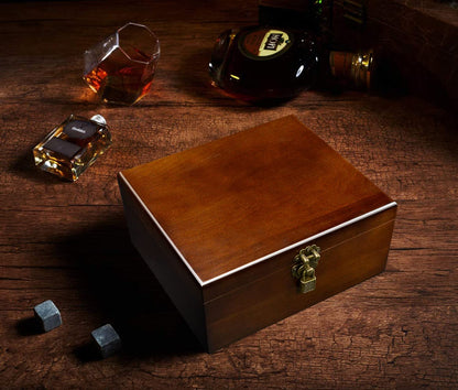 Set of 2 Wooden Storage Boxes Container with Hinged Lid, Large Wood Craft Keepsake Decorative Box with Lock and Key, Small Chest Memory Gift Box for Jewelry Christmas Wedding Travel Trinket Treasure