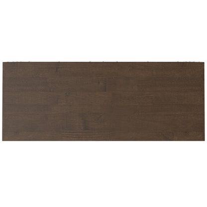 SIMPLIHOME Banting SOLID HARDWOOD 36 inch Wide Modern Industrial Entryway Storage Cabinet in Walnut Brown for the Living Room, Entryway and Family Room
