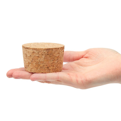 Juvale Cork Stoppers - 4-Pack, 2.44 x 2.20 x 1.50 In, Brown - Wine Corks, Jar Seals & Bottle Stoppers for Crafts