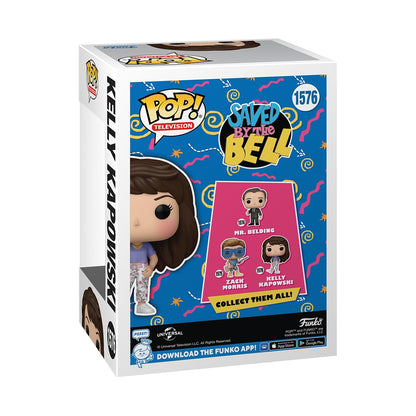 Funko Pop TV: Saved by The Bell 30th Anniversary – Kelly Kapowski - Collectable Vinyl Figure - Gift Idea - Official Merchandise - Toys for Kids & Adults - Comedy Fans