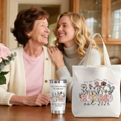Physkoa Retirement Gifts for Women - Funny Gift for Boss, Coworker, Teacher, Nurse, Mom | 2026 Edition
