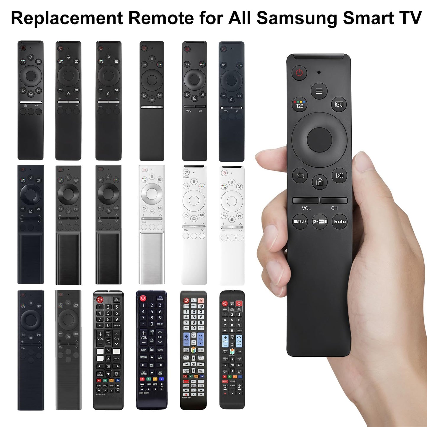 Voice Remote Replacement for TCL Android Smart TVs,RC813 with Google Voice Function