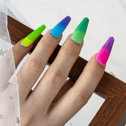 LET'S RESIN Thermochromic Pigment Powder Temperature Activated that Changes at 88°F-5 Colors Changing Powder for Nail Polish, Paint, Slime, Epoxy, Resin, Ink, Fabric Art, Casting-3 Gram Each