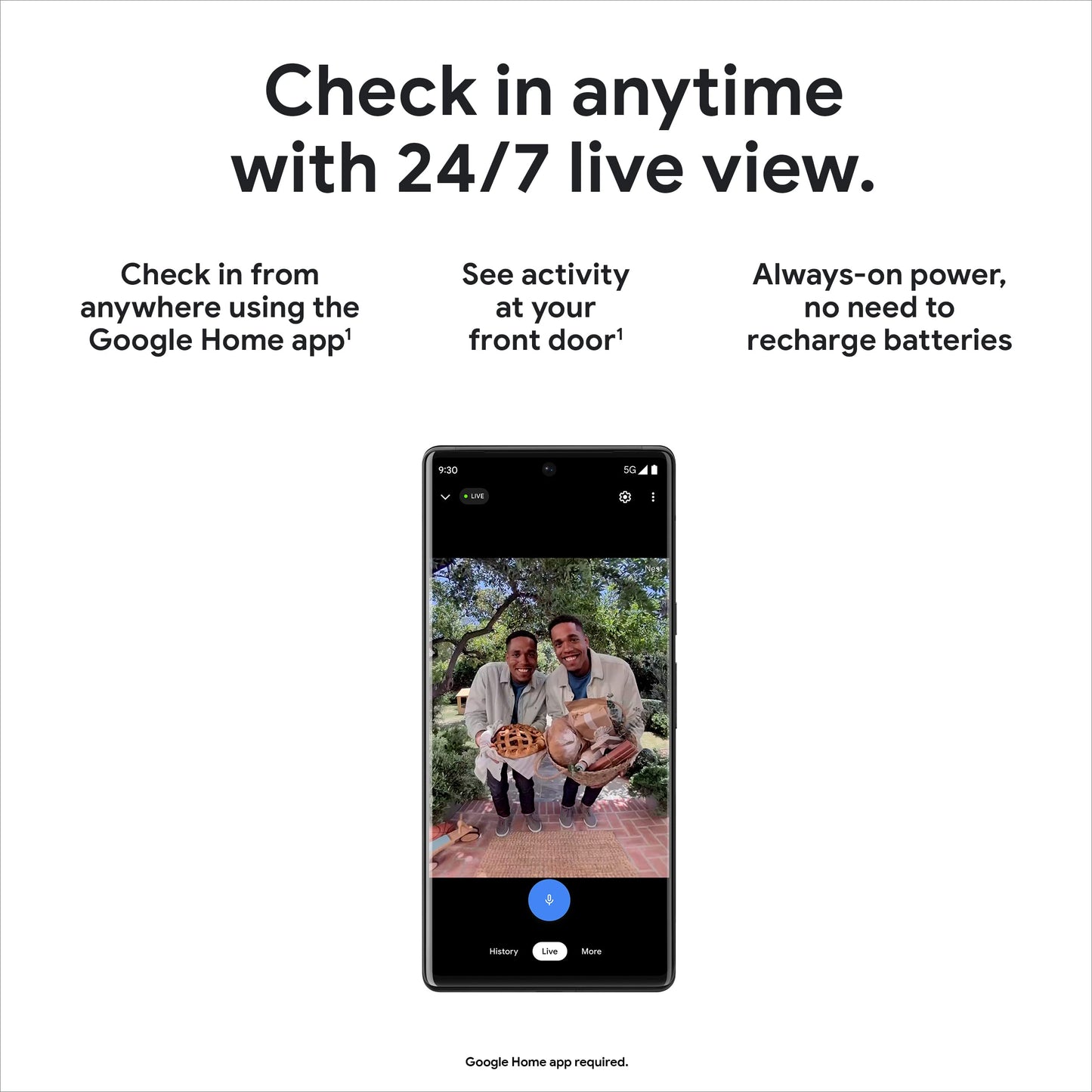 Google Nest Doorbell (Battery) - Ash