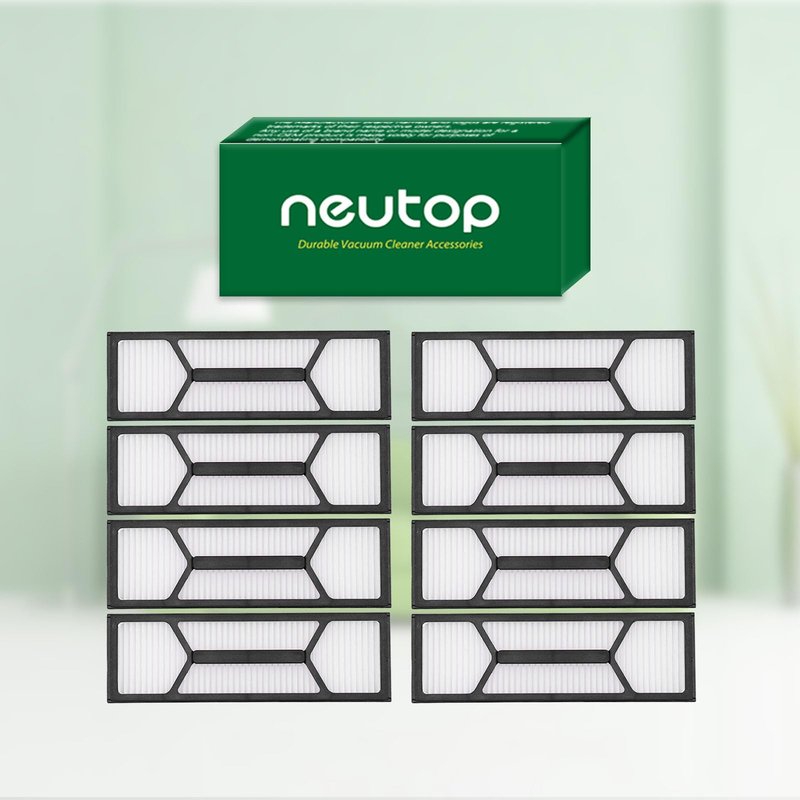 Neutop Hepa Filter Replacement Set, Compatible with eufy Robot Vacuum Omni S1 Pro/S1, Vacuum Cleaner Accessories Parts, 8-pack