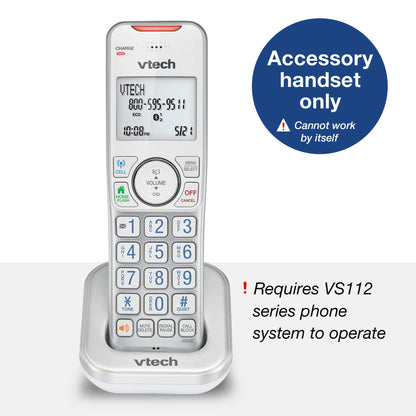 VTech VS112-4 Bluetooth 4 Handset Cordless Phone for Home with Answering Machine, Call Blocking, Caller ID, Intercom and Connect to Cell