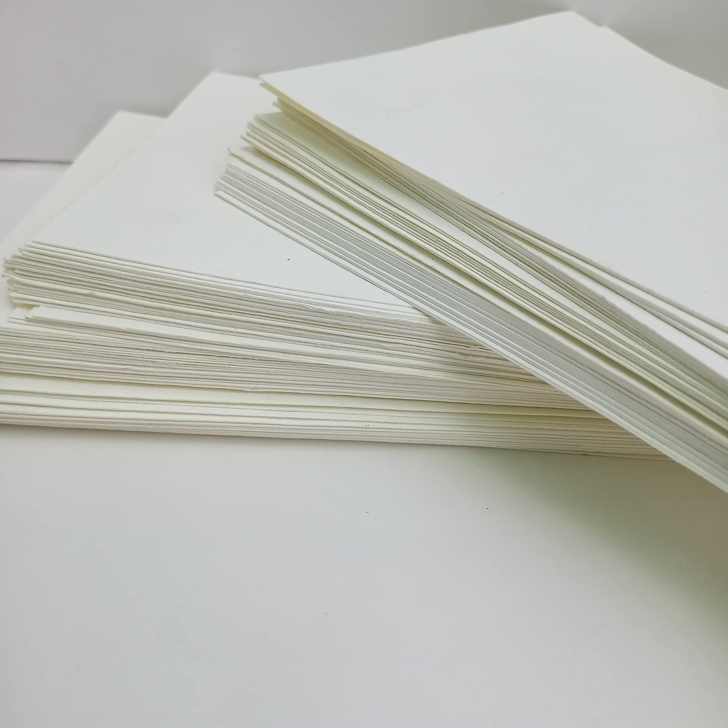 E-Tailor® 4x6 Wedding Invitation, Baby Shower Handmade Cotton Paper, Smooth Watercolor, Calligraphy Rag Paper 300gsm Pack of 50 Blank Card Stock
