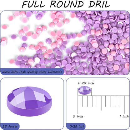 SKRYUIE 5D Large Diamond Painting Kits Train - DIY Diamond Art Kits for Adults Scenery, Full Round Drill - Crystal Embroidery Cross Stitch - Craft for Wall & Office Decor - 12x30 inch / 30x80 cm