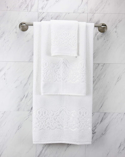 Set 6 Sets, EastNBlue Galata Premium Bath Towels of - Turkish Cotton Washcloths, Hand & Large Bath Towels Thick, Soft