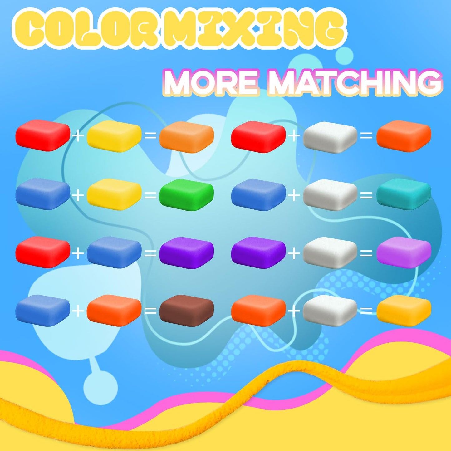 MuseLuxe Air Dry Clay - 48 Colors Modeling Clay Kit with 3 Sculpting Tools,Safe & Non-Toxic,DIY Magic Gifts Toys for Boys,Girls,Kids