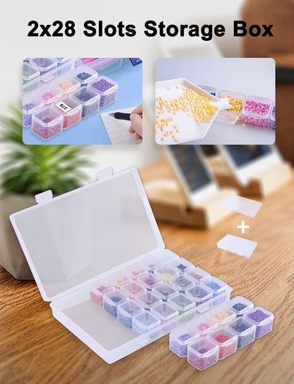 A3 LED Light Pad for Diamond Painting,Ratukall Diamond Art Light Board Kit,Adjustable Brightness Light Box for Tracing with Diamond Painting Accessories and Tools Includes Storage Case, Pens,Stand