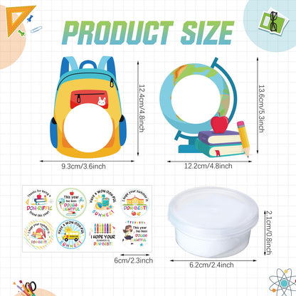 Watersay 32 Pack End of School Year Student Gifts Bullk from Teacher Air Dry Modeling Clay for Kids Last Day of School Cards Summer Graduation Gifts Preschool Kindergarten Classroom Prizes
