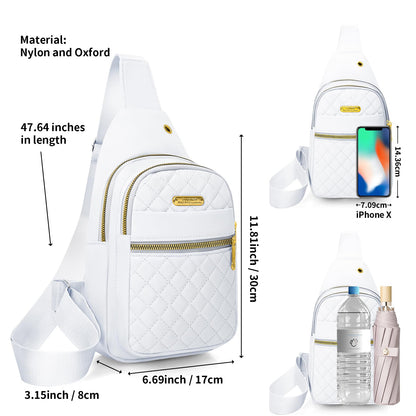 Small Sling Bag For Women Men Casual Crossbody Sling Backpack