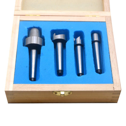 Oudtinx Woodworking Wood Lathe Drive Center 4pc Set, 1MT Mount