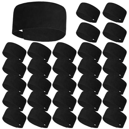 Jeere 50 Pcs Unisex Chef Hat Adjustable Kitchen Cooking Caps Sushi Beanie Breathable Mesh Top Skull Cap for Men Women Adult (Black)