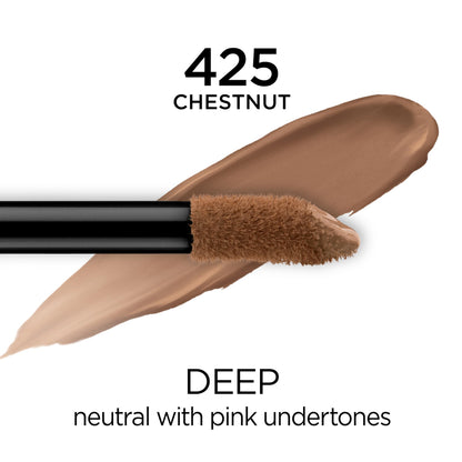 L'Oreal Paris Makeup Infallible Full Wear Waterproof Matte Concealer, Full Coverage, Ivory, 0.33 fl. oz.