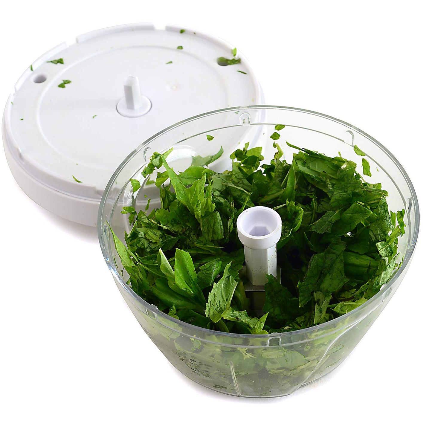 Norpro Instant Food Chopper,White, 3.25" x 4.75" x 4.75"