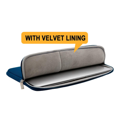 RAINYEAR 13 Inch Laptop Sleeve Compatible 13.3" MacBook Air/Pro M1 M2 M3 M4 A3240 A3113 A2681 A2337 A1932 A2179 A2338 A1706 A1708 Case Bag with Front Pocket Accessories Pouch (Red, Upgraded Version)