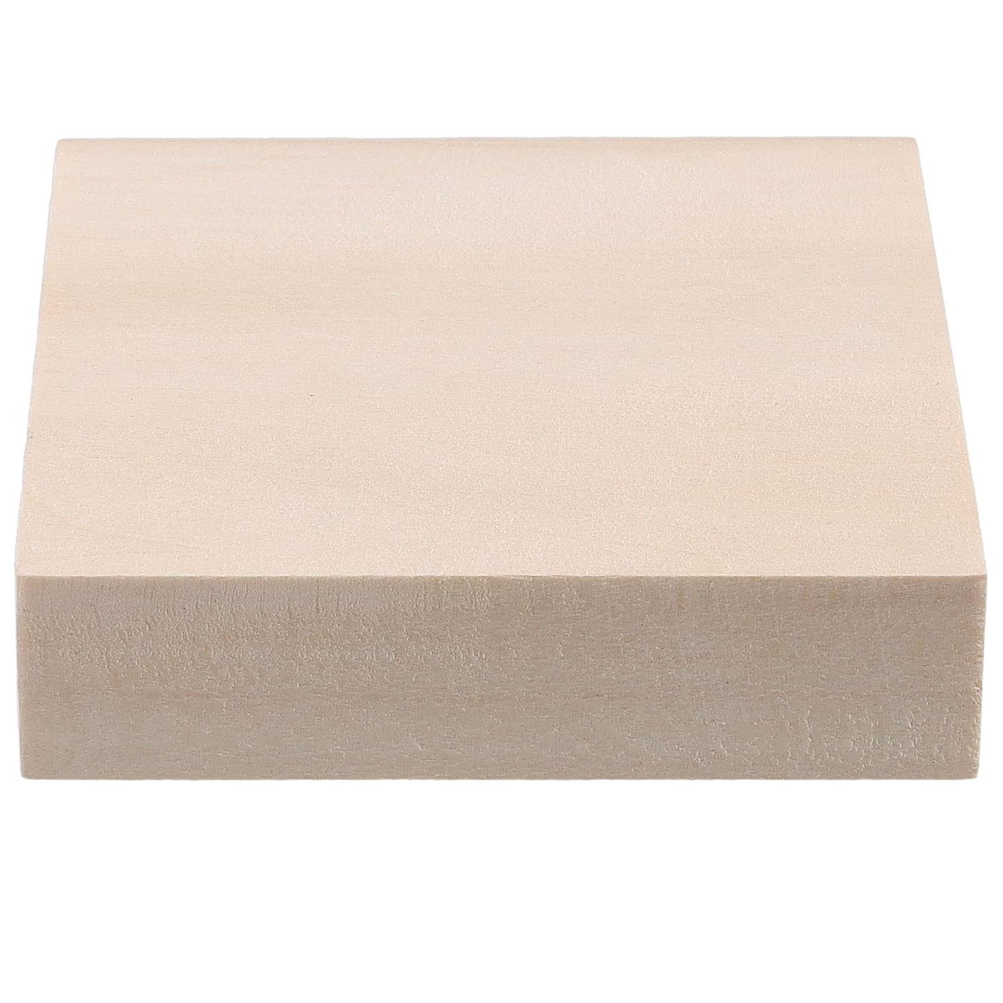 KOHAND 20 PCS 4 x 4 x 1 Inches Basswood Blocks, Unfinished Wood Blocks, Square Wood Carving Whittling Blocks for Craft, DIY