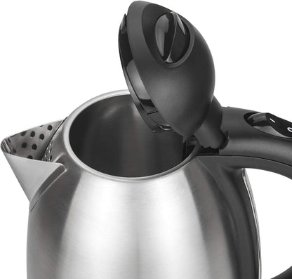 Courant Cordless Stainless Steel Kettle (1.7 Liter) with 360 Degree Rotational Body