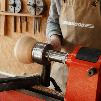 Wood Lathe Spindle Extenders with Thread 1-1/4"x8TPI, Move Your Chuck or Faceplate an Additional 3” Away From Lathe Headstock, Woodturning Tools.