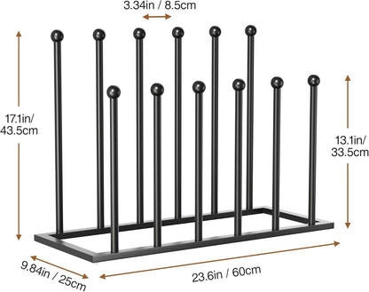 Closet, 6 pickpiff Boot Rack Organizer Tall Boots - Black Boot Storage Organizer Tall Boots for Entryway, Garage