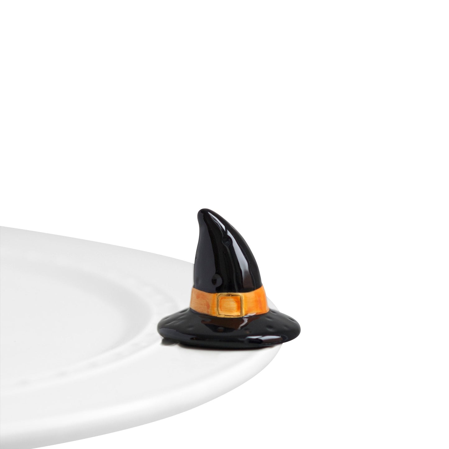 Nora Fleming Witchful Thinking - Hand-Painted Ceramic Halloween Decor - Fall Minis for the Home and Office