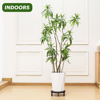 bozopion 3 Pack 10.23 Inch Outdoor,240 LBS 5-12 Inch Metal Plant Stands Capacity,Single Plant Stand Indoor