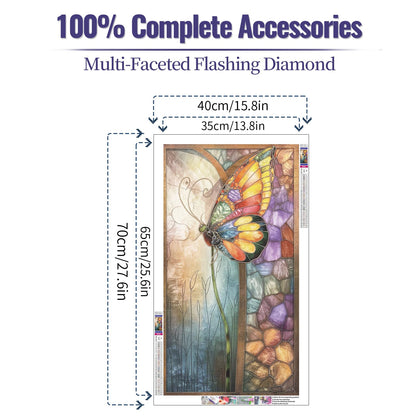 YALKIN 5D Diamond Painting Kits for Adults, Large Diamond Art Kits Full Drill Diamond Painting Kit for Adult Beginners, DIY Crystal Picture Art for Home Wall Decor 40 x 70cm/15.7 x 27.6in