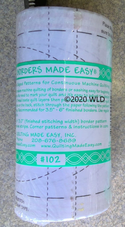 Borders Made Easy #102
