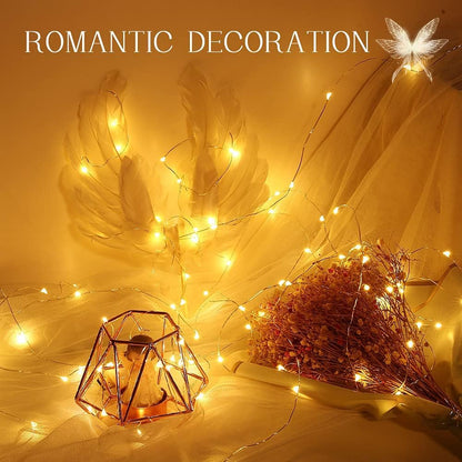 20 2024 3 Pack) Bottle Lights, LED Fairy Lights Battery Operated USB Rechargeable Upgraded Bottle Light with Cork