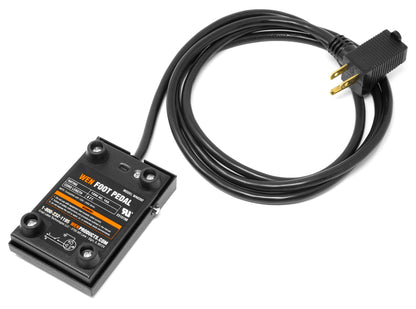 WEN WA0392 120V 15-Amp Momentary Power Foot Pedal Switch for Woodworking
