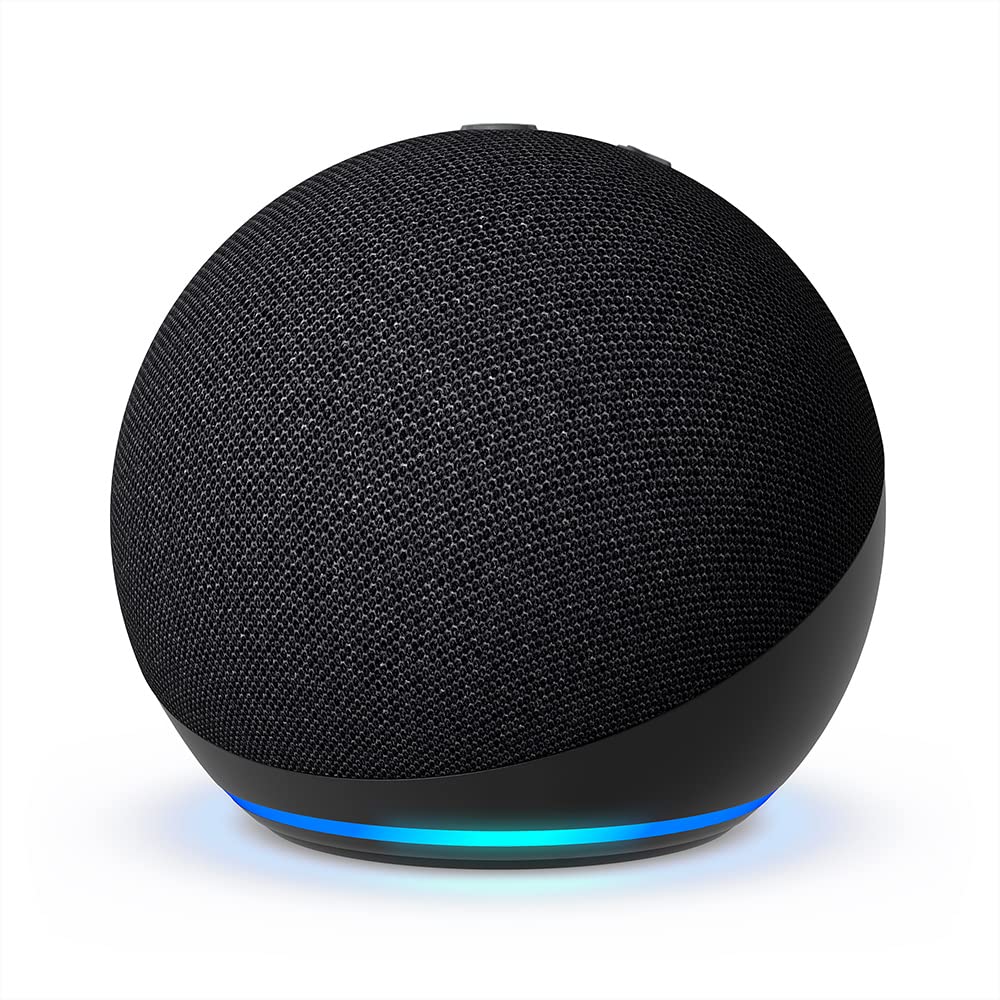Amazon Echo Dot (newest model), Vibrant sounding Alexa speaker, Great for bedrooms, dining rooms and offices, Deep Sea Blue
